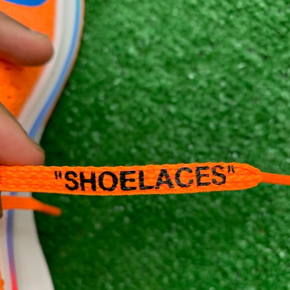 -Edm- 🍊*NEW* OFF-WHITE x Nike Zoom Fly Mercurial Total Orange 2018 (Sz 8) - Picture 13 of 16